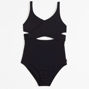 Abercrombie Kids Black Swimsuit NWOT